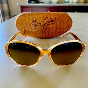 Maui Jim sunglasses and case